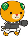 愛媛県イメージアップキャラクター みきゃん Ver.日本拳法
