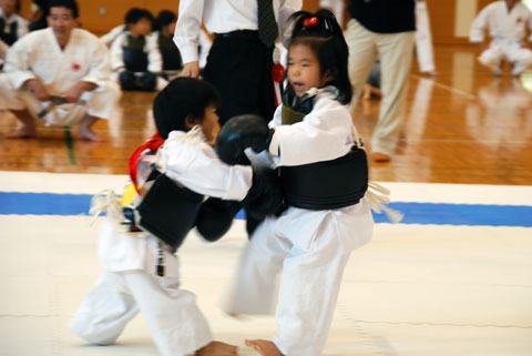 愛媛県大会 幼年の部 姉弟対決