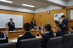 2019年 (平成31年) (令和元年) 今治市長表敬訪問 2019年 (平成31年) (令和元年) 今治市長表敬訪問